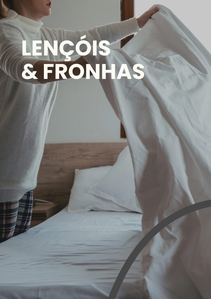 Lençóis e fronhas profissionais