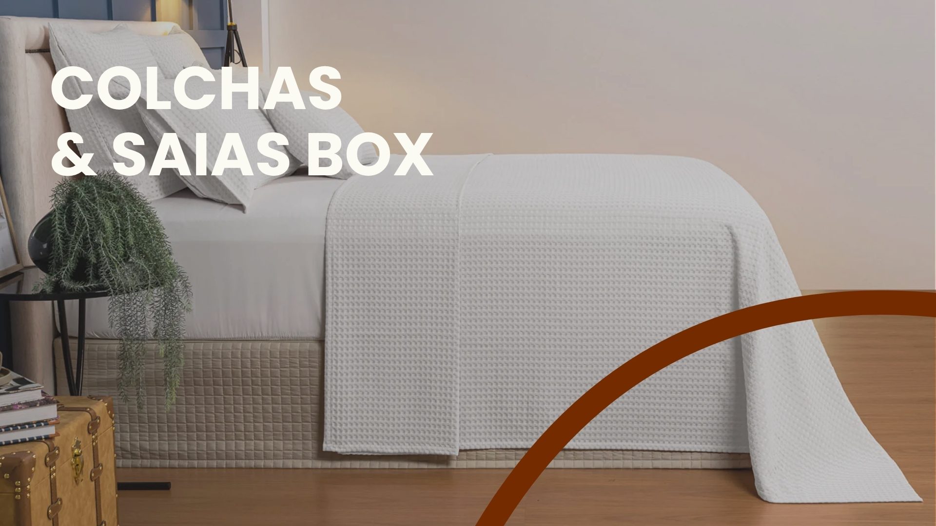 Colchas e saias box