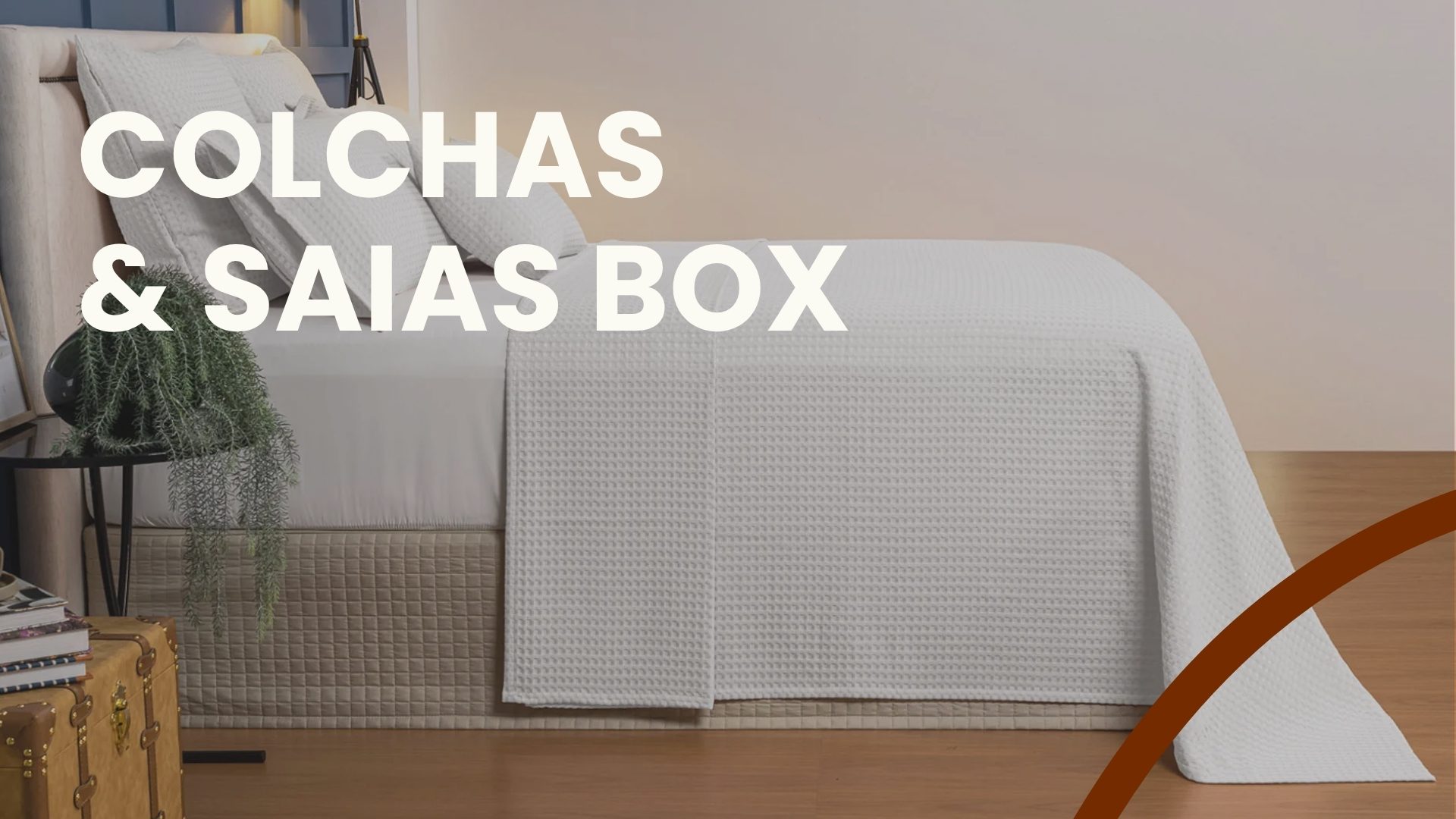 Colchas e saias box