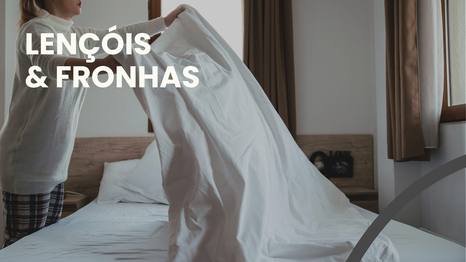Lençóis e fronhas profissionais