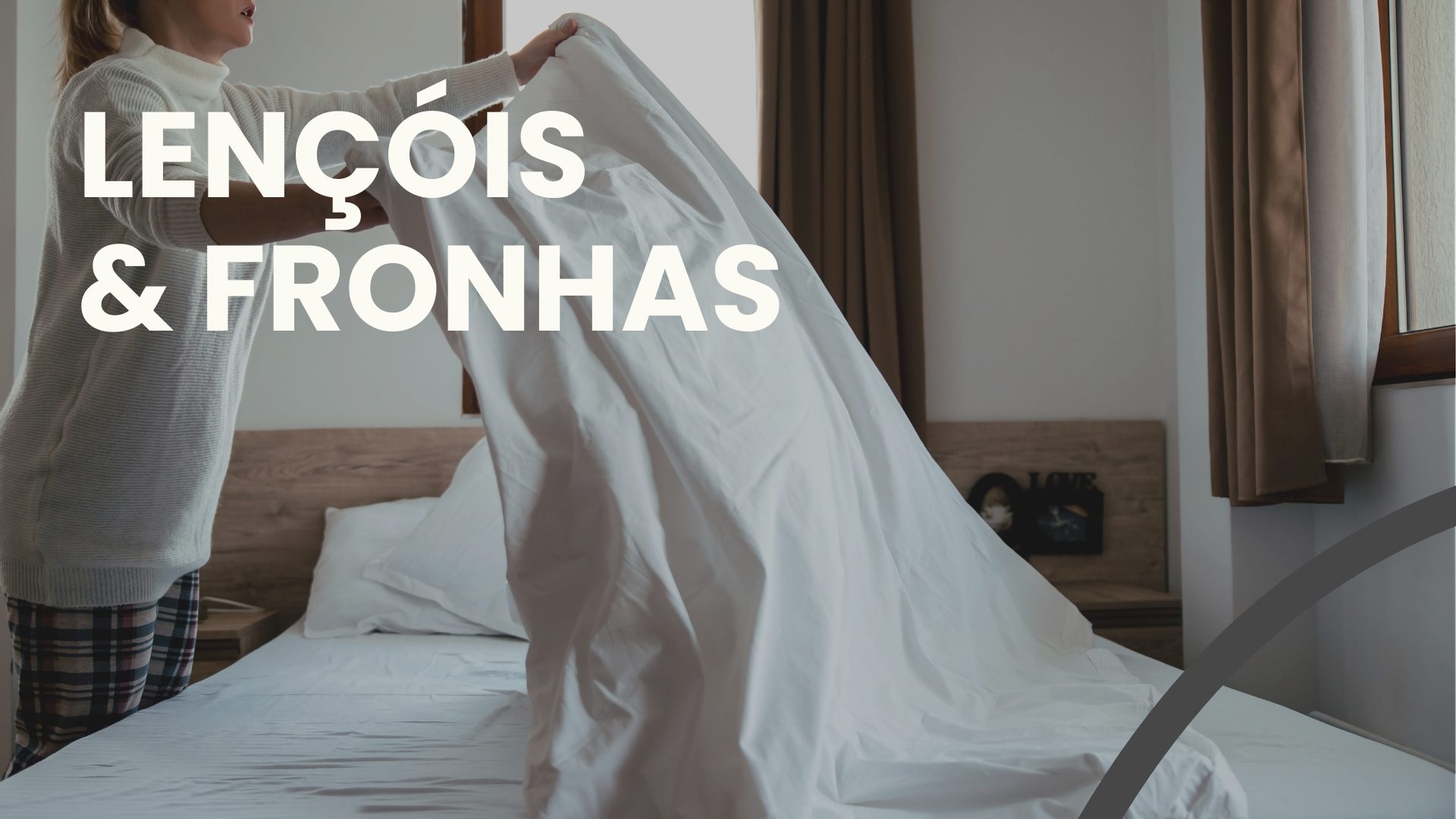 Lençóis e fronhas profissionais